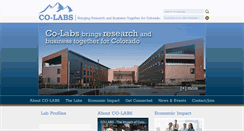 Desktop Screenshot of co-labs.org